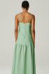 VESTIDO LINHO EVASÊ VERDE